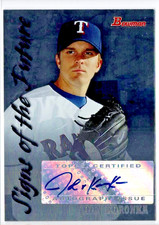 2007 Bowman Draft Picks & Prospects Signs of the Future #SOF-JK John Koronka