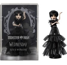 Mattel Collectible - Monster High X Wednesday - Raven Dress Wednesday Doll