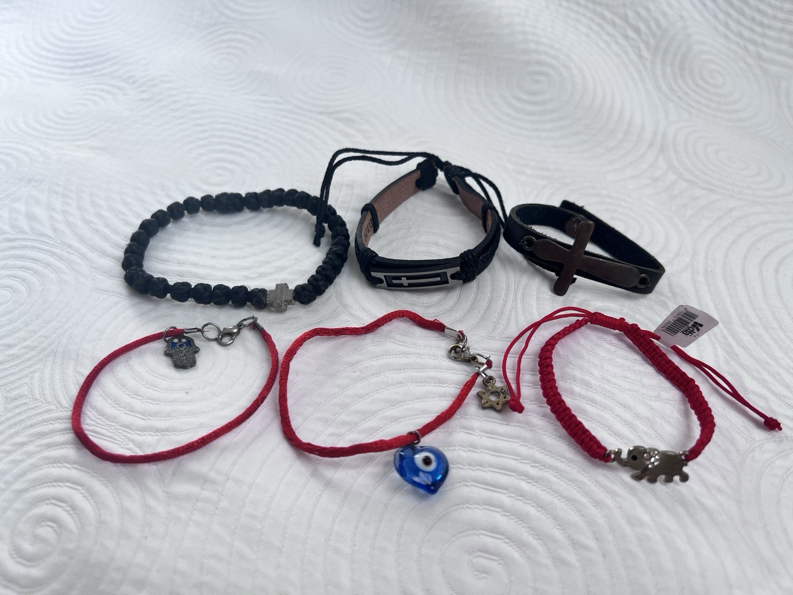 Braided Beaded Adjustable Religious Bracelets Boh… - image 5