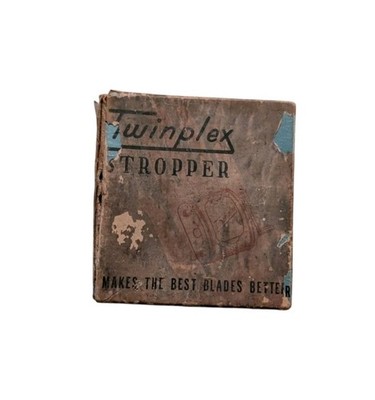 Vintage Twinplex Stropper Model G125 Sharpens Double Edge Razor Blades