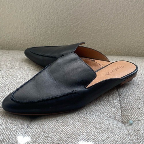 Madewell Women's Size 8 The Frances Skimmer Mule Black