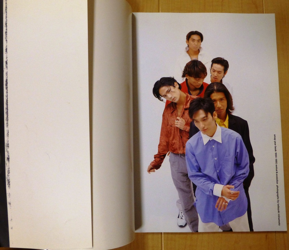 SMAP写真集 year book 1994-1995 SMAP year book 1994 - 1995 revival & evolution Japan Male