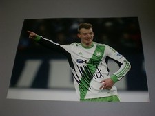 Maximilian Arnold DFB VFL Wolfsburg signiert signed Autogramm auf 20x28 Foto
