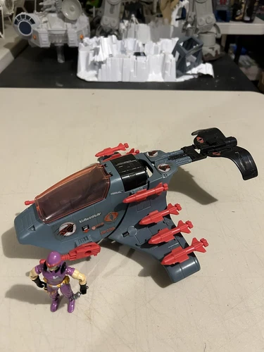 1987 G.I. Joe ARAH Cobra Sea Ray Vehicle & Sea Slug Complete