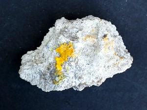 Extraordinarily-brilliant-yellow-Kleinite-McDermitt-Mine-Humboldt-Co-Nevada