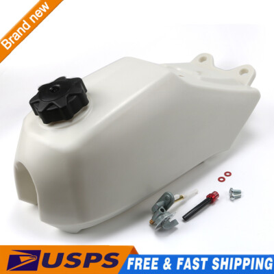 #ad BW200 Gas Fuel Tank Big Wheel 200 BW 200 White $165.00
