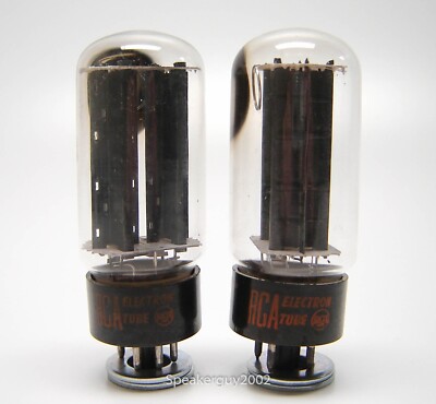2 RCA 5U4GB Rectifier Tubes / KT6