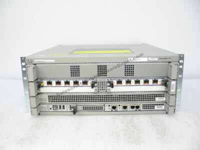 Cisco ASR1004-20G/K9 ASR Chassis 10x 1Gb ASR1000-RP2, ASR1000-ESP20 & SIP40