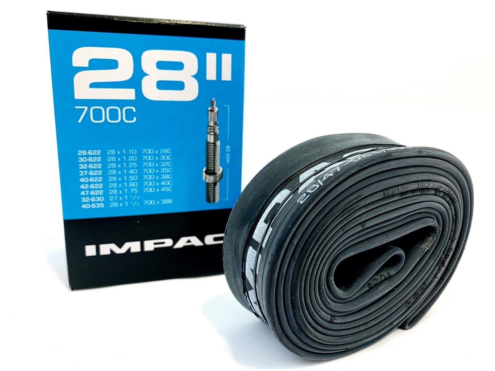 Schwalbe IMPAC 700 x 28c + 30c 32c 35c 38c 40c 45c Road Bike Inner Tube Presta