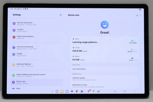 Samsung Galaxy Tab S10+ 256 GB Wi-Fi 12,4" SM-X820 gris piedra lunar - Imagen 12 de 13