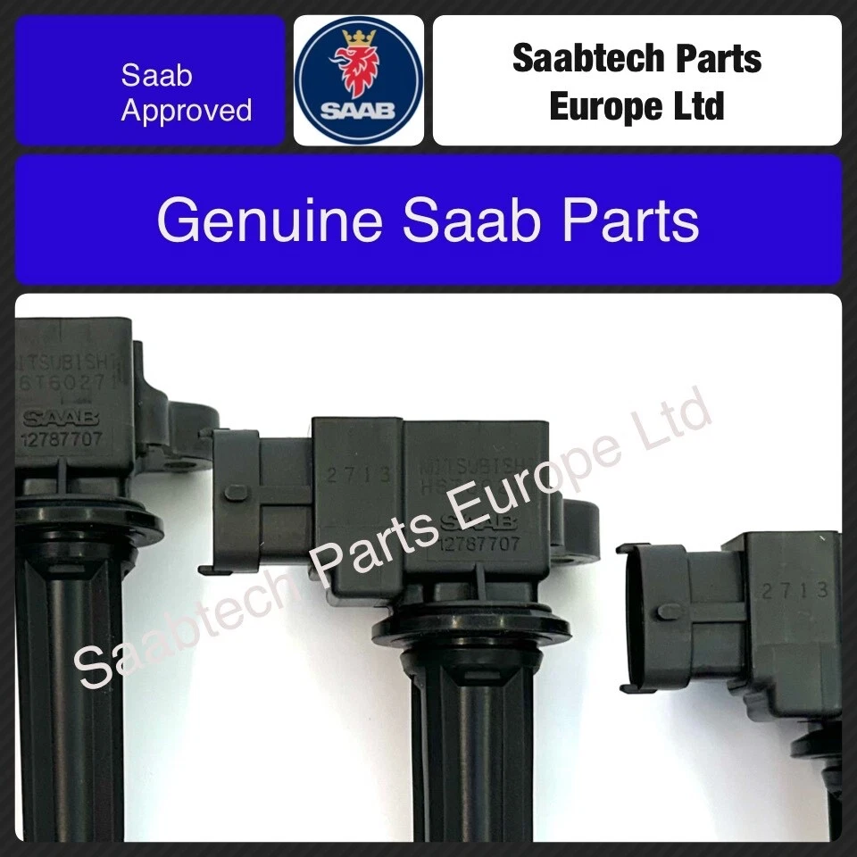 4 x GENUINE SAAB 9-3 03-12 DIRECT IGNITION COIL B207 -  BRAND NEW 12787707 - Image 4 of 4