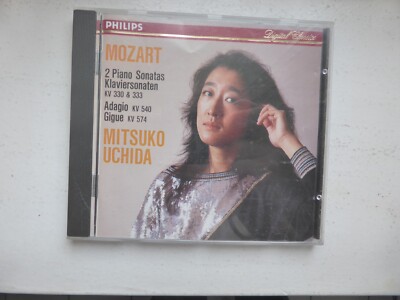CD Mitsuko Uchida Mozart Klaviersonaten 330 & 333 540, 574