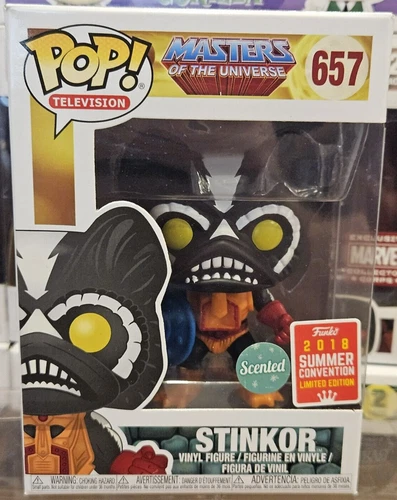 FUNKO Pop! TV - Masters of the Universe - STINKOR - 2018 SDCC + FREE protector