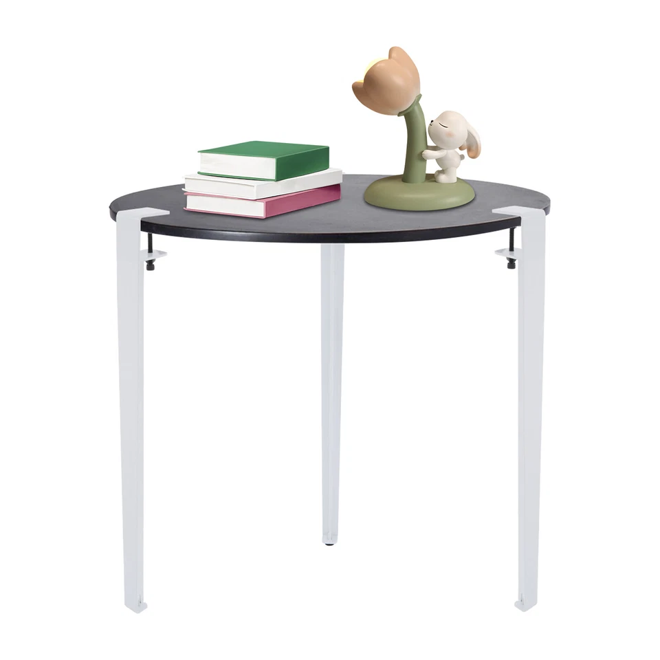 4 patas de mesa ajustables, patas de abrazadera de mesa, patas de mesa en forma de F blancas ¡NUEVAS! Foto 2 de 4