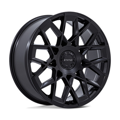 STATUS Matrix ST005 Rim 22X9.5 5X112/5X120 Offset 20 Matte Black (Quantity of 1)
