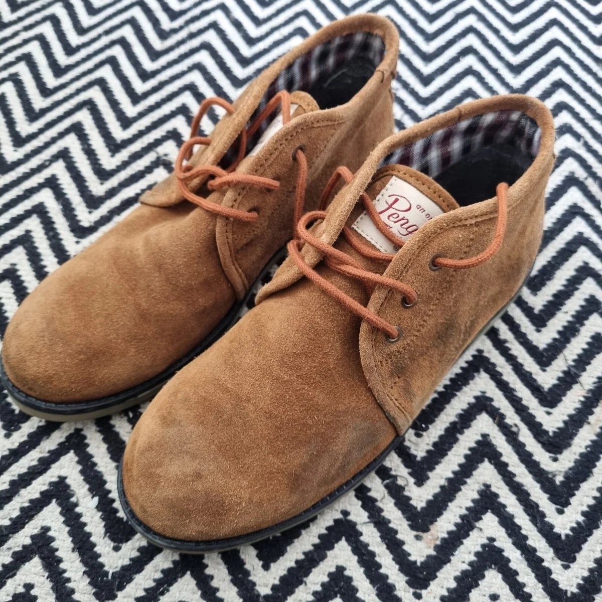 Penguin suede boots cheap