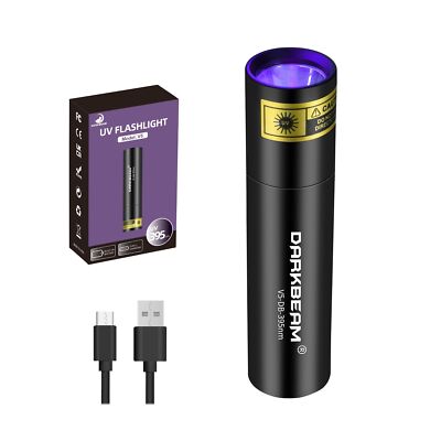 DARKBEAM UV Flashlight 395nm Light Blacklight, Mini But Powerful Woods Lamp U...