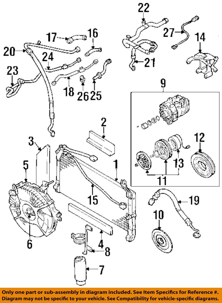 GM OEM-A/c Compressor 12367703 | eBay 