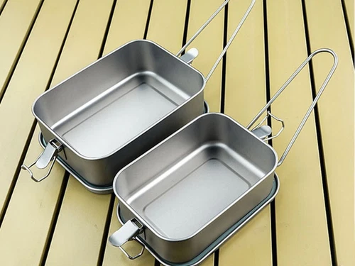 Titan Brotdose Lebensmittel Aufbewahrung Behälter Tragbar für Outdoor Camping Studenten - Bild 7 von 10
