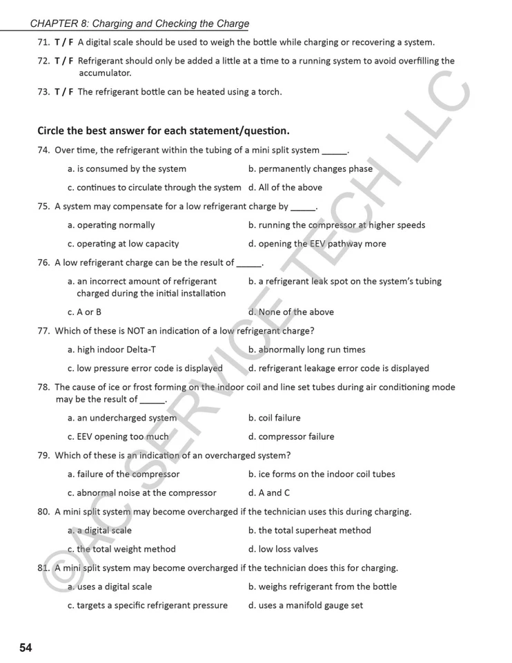 Inverter Mini Split Operation and Service Procedures WORKBOOK - Image 3 of 4
