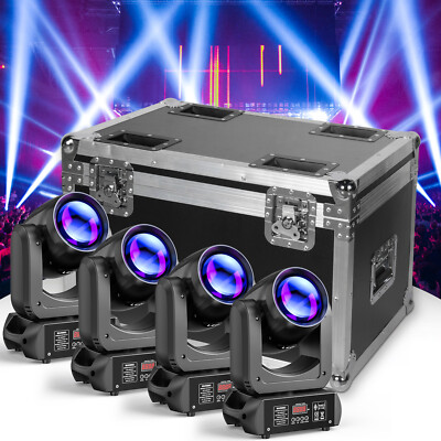 150w LED Beam Moving Head lights 18 Prisms Gobo Stage Light DMX Disco Spot Light