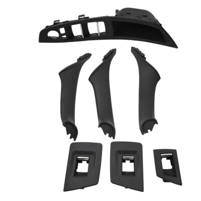 LHD Schwarz ABS Innentürgriff Verkleidungsteile Für BMW 5 F10 F11 F18