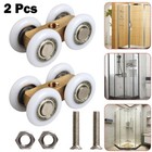 <!--F#f_0-->Wear Resistant Nylon Copper Four wheel Roller Set for Bathroom Slide Doors<!--F/-->