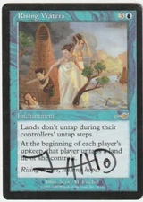 Nemesis   MTG  Rising Waters  Signed by Scott M. Fischer