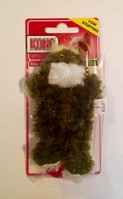 KONG Dr. Noys' Sitting Frog Dog Toy - Extra Small For Small Dogs CCI