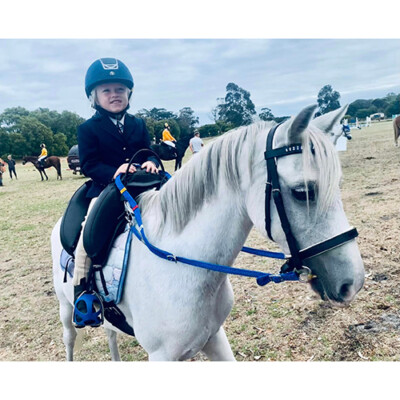 Horse Stability Reins For Balance A Beginners Aid With Coloured Marker ...