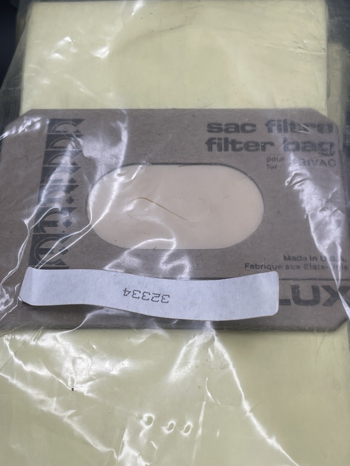 Vintage Electrolux TRIVAC filter bags for stick vacuum 2 Packages eBay