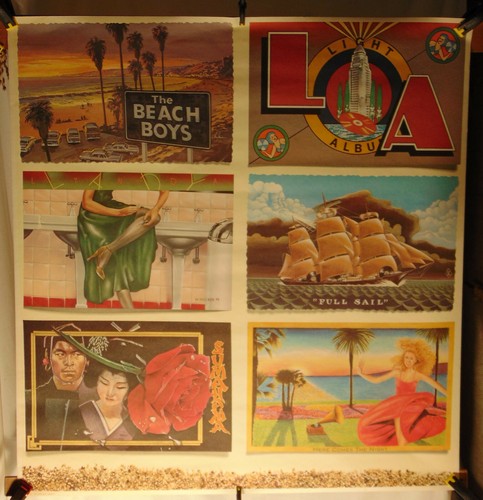 BEACH BOYS--L.A. (Light Album)--Large Promo Poster - Picture 3 of 3