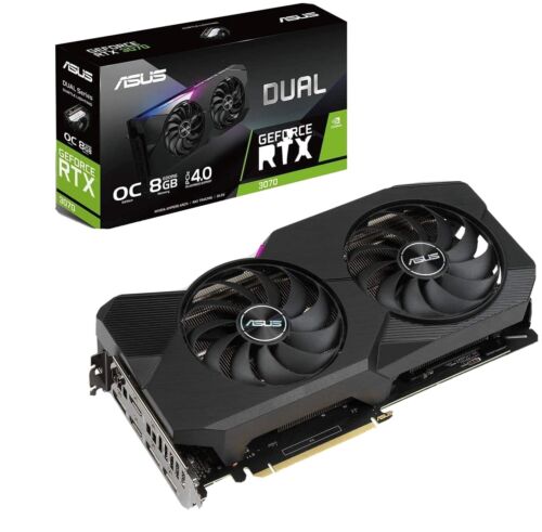 ASUS Dual GeForce RTX 3070 OC | Grafikkarte GPU | 8GB GDDR6 | NVIDIA  OVP - Picture 1 of 2