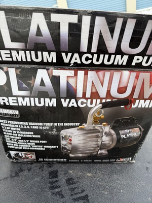 #ad JB Industries DV 200N 7 CFM 2 Stage Platinum Vacuum Pump NEW IN BOX $449.96