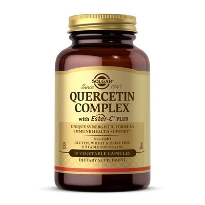 Quercetin Complex with Ester-C Plus Vegetable Capsules 50 V Caps By Solgar