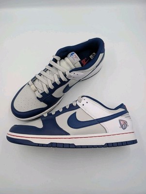 Nike Dunk Low EMB NBA 75th Anniversary Brooklyn Nets Size 10.5 DD3363-001