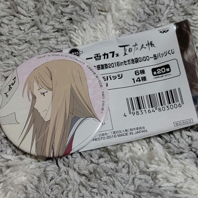 Natsume'S Book Of Friends: Nyanko Sensei Thanksgiving Can Badge Natsume Reiko