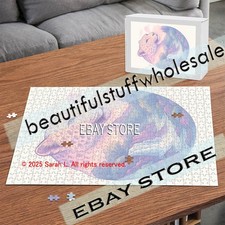 500 piece jigsaw puzzle Spirit Animal Leopard Mystic