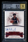 15973469 2020-21 Panini Flawless Anthony Edwards Ruby 6/15 RC BGS 9.5 Auto 10