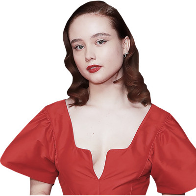 Ruby Stokes (rotes Kleid) Half Body Buddy Cutout
