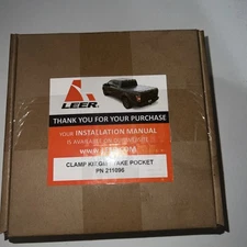 New Leer 210982 TT14 Clamp Kit - NO COVER - Hardware Kit ONLY