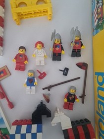 LEGO 383 Knight's Tournament with Box  And I Struction Manual Complete Vintage 