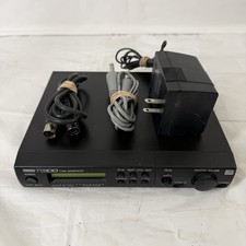 E3 Yamaha TG100 Tone Generator - Vintage MIDI Sound Module w/AC Power Tested