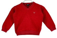Gant Kids Boys V-Neck Jumper Pullover Sweater Size 24 Month