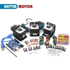 US SHIP】3D Printer CNC Controller Kit Compatible with Arduino IDE Nema17 Stepper