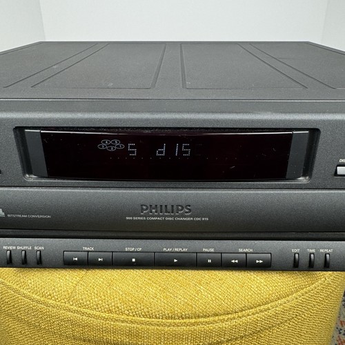 Philips CDC915 5-Disc CD Changer Bitstream Conversion – Parts or Repair - Picture 2 of 15