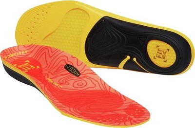 womens K-30 High Outdoor Insole, Red, S Regular US