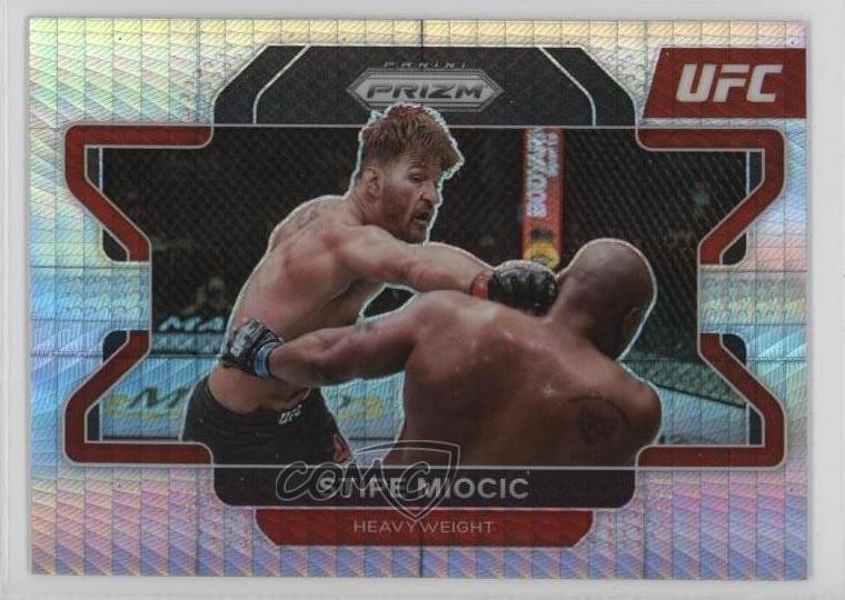 2022 Panini Prizm UFC Hyper Prizm Stipe Miocic #100 13wt
