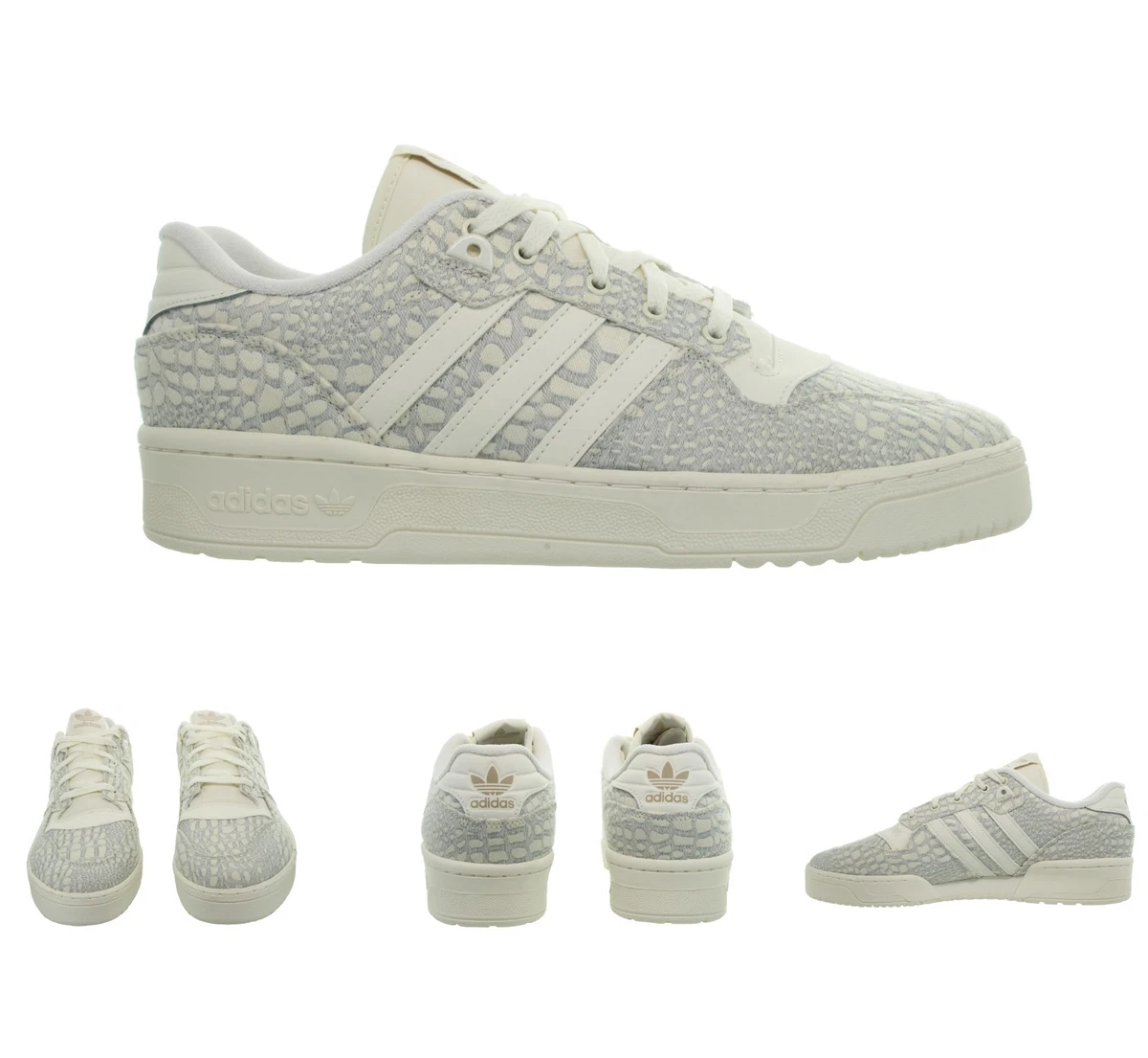 Adidas Rivalry Low Snake Jacquard Sneakers NWT Men’s 13 Grey Wonder Beige IG0078 NEW Adidas Rivalry Low Snake Jacquard Pack | Mercari main image 4