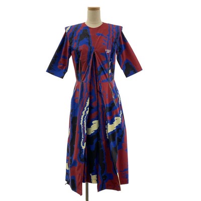 TOGA PULLA XSPEEDO Zip dress Print 36 Women's Used